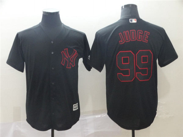 Yankees 99 Aaron Judge Black Shadow Legend Jersey