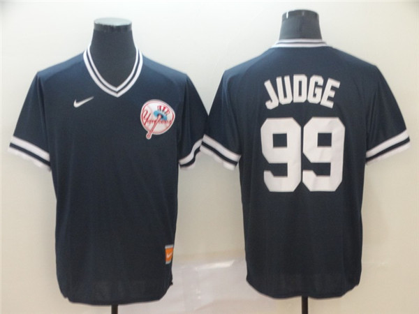 Yankees 99 Aaron Judge Black Throwback Jersey