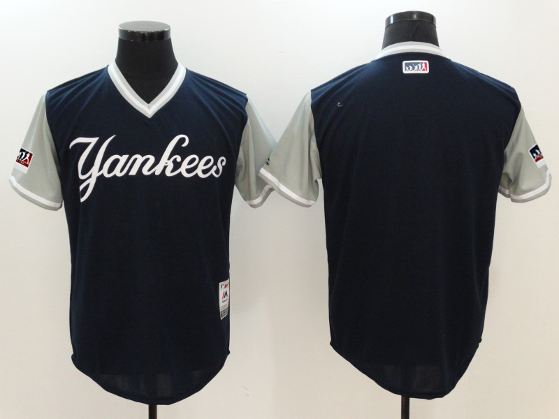 Yankees Navy 2018 Players' Weekend Authentic Team Jersey